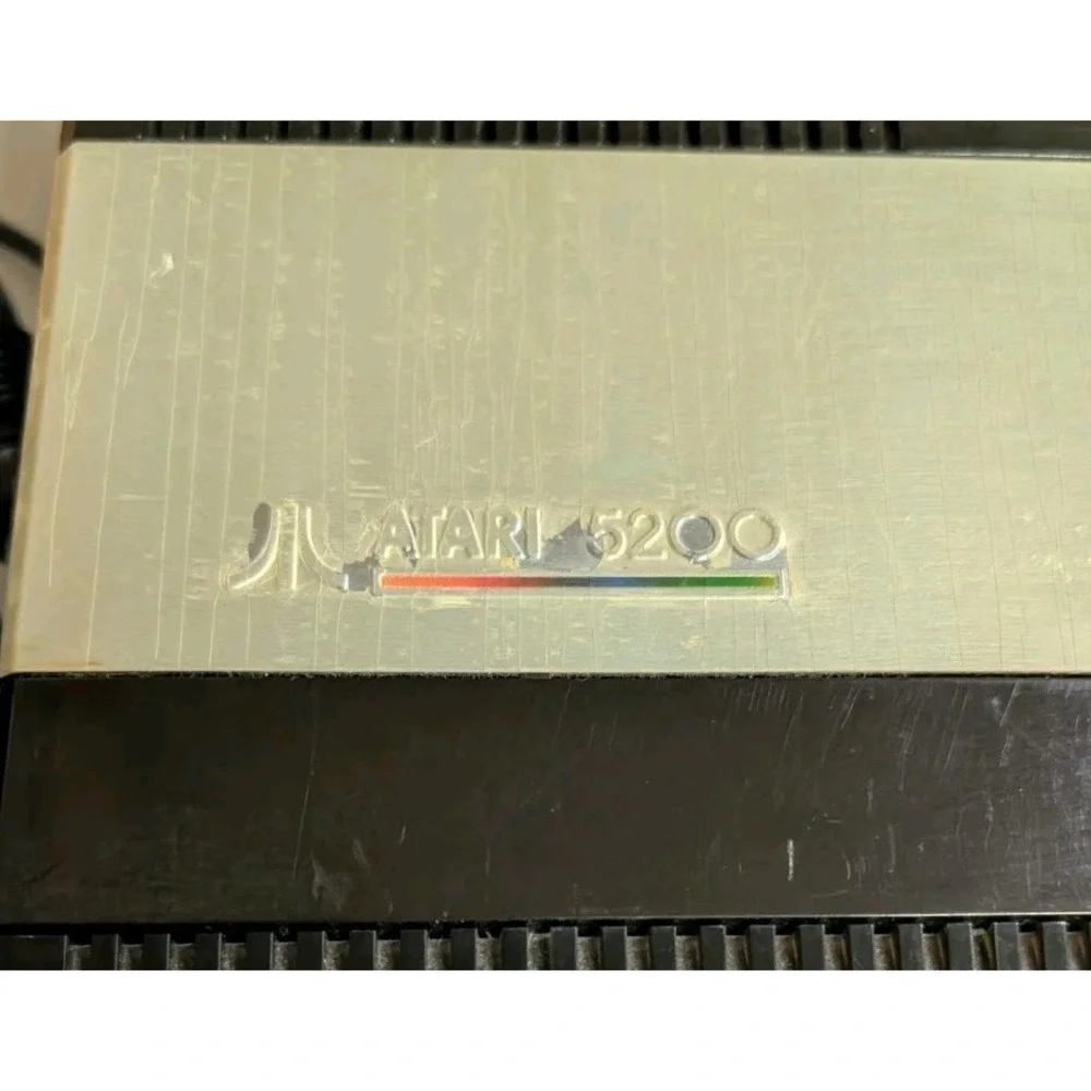 Atari 5200 4 Port Console With All Conections Included 2 Controllers Read Discrp - Picture 2 of 8